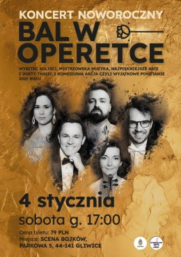 Gliwice Wydarzenie Koncert Koncert Noworoczny - Bal w Operetce