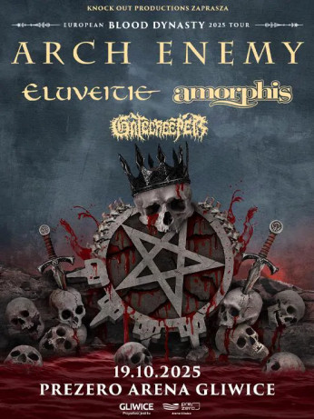 Gliwice Wydarzenie Koncert Arch Enemy + Amorphis + Eluveitie + Gatecreeper