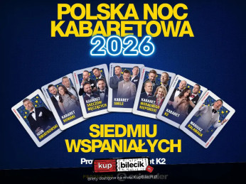 Gliwice Wydarzenie Kabaret Polska Noc Kabaretowa 2026 - Siedmiu wspaniałych