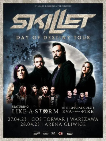 Gliwice Wydarzenie Koncert SKILLET