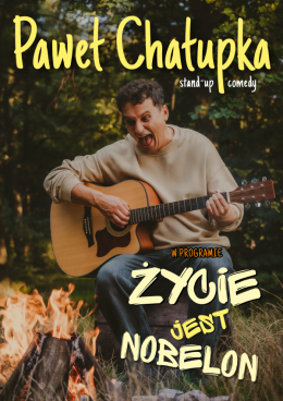 Katowice Wydarzenie Stand-up Paweł Chałupka - nowy program: Życie jest nobelon