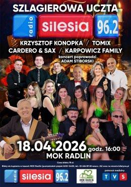 Radlin Wydarzenie Koncert Szlagierowa Uczta z Radiem Silesia 96.2
