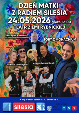 Rybnik Wydarzenie Koncert DZIEŃ MATKI Z RADIEM SILESIA